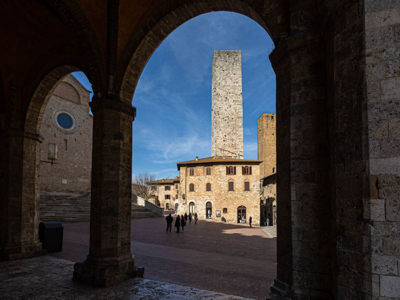 Dormire in una torre medievale in Toscana 
